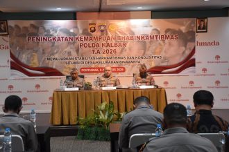 Sinergi Bangun Ketahanan dan Keamanan Desa, Polda Kalbar Gelar Peningkatan Kemampuan Bhabinkamtibmas 2026