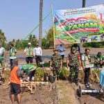 Dari Desa Besuk, Babinsa dan Petani Bersama-Sama Percepat Gerakan Tanam Serentak